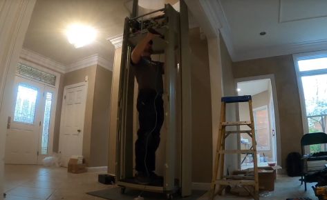 Creve Coeur Mo Stiltz Home Lift Installation Project